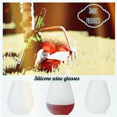 MORE STYLE AND MORE SAFETY WITH YOUR WINE Whether you are holding a small outdoor party, camping or just hosting some friends and family, wine is the one thing that you almost always need to have. However, sometimes wine glasses can get pretty messy, especially if the party is intense and the glasses keep breaking. You can make things more comfortable today by buying the Unbreakable Silicone Wine Glasses from SMART PRODUCTS. Normal wine glasses are okay, but there are situations when they just become too delicate. For example - When you are hosting a party which you know might turn out to be a hard party - When you are travelling, or when you go out camping during these holidays - When hosting an outdoor event, or just relaxing in the garden Sometimes, when you are enjoying your drink, you don t want to live in fear that something might break. That is why this Shatterproof Wine Glasses come in very handy Well, here are some of the unique features of this Set of 2 Silicone Wine Glasses - They are made of 100% food grade silicone, BPA-free and eco-friendly material - They are microwave, oven and freezer safe. Can withstand temperatures between -40 C to 250 C - Designed to prevent taste transfer and distasteful soup leaks - Washing is super-easy! They are dishwasher and dish dryer safe - They have a classy look, so you can always be proud to use it even with guests around - Packaged in beautiful box which makes it a perfect gift set - Nicely shaped for packing and traveling. Use as camping wine glasses. Each measures only 10.5 x 8.5cm