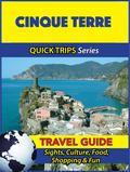 Enjoy your trip to Italy with the Cinque Terre Travel Guide: Sights, Culture, Food, Shopping & Fun. The Quick Trips to Italy Series provides key information about the best sights and experiences if you have just a few days to spend in the exciting destination of Cinque Terre. So don't waste time! We give you sharp facts and opinions that are accessible to you quickly when in Cinque Terre. Like the best and most famous sightseeing attractions & fun activities (including Monterosso al Mare, Annual Events, Vernazza, Corniglia, Manarola, Riomaggiore, Walk from Monterosso to Riomaggiore, Monterosso to Vernazza, Vernazza to Corniglia, Corniglia to Manarola, Manarola to Riomaggiore, Via dell'Amore, Ferry Rides, Winery Tour at Cantina Cinque Terre, Via Fegina Beach Party, Dawn Tower (Tower Aurora), Belforte Castle, Il Gigante (Giant Sculpture), Sanctuary Trail, Church of Santa Margherita d'Antiochia, Day Trip to Pisa), where to experience the local culture, great local restaurant choices and accommodation for the budget-minded. Where to shop until you drop, party the night away and then relax and recover! Also included is information about the typical weather conditions in Cinque Terre, Entry Requirements, Health Insurance, Travelling with Pets, Airports & Airlines in Italy, Currency, Banking & ATMs, Credit Cards, Reclaiming VAT, Tipping Policy, Mobile Phones, Dialling Code, Emergency numbers, Public Holidays in Italy, Time Zone, Daylight Savings Time, School Holidays, Trading Hours, Driving Laws, Smoking Laws, Drinking Laws, Electricity, Tourist Information (TI), Food & Drink Trends, and a list of useful travel websites. The Cinque Terre Travel Guide: Sights, Culture, Food, Shopping & Fun - don't visit Italy without it! Available in print and in ebook formats.