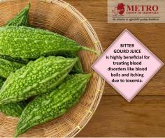 #BITTER GOURD JUICE
is highly beneficial for treating #blood disorders like blood boils and itching due to #toxemia.
http://bit.ly/2lknlze