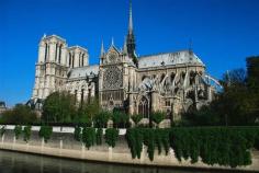 2. Notre Dame Cathedral

Another remarkable symbol of Paris is Notre-Dame de Paris, also known as Notre Dame. The cathedral is located on the eastern half of the Ile de la Cité. It is a great piece of  structure illustrating French Gothic architecture in France and Europe. 