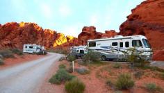 valley of fire dry camping