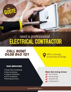 Call Your Electrician to come and safely ‘pull the plug’! To connect to ElectricalPRO electrician call us on 0438 840 121.