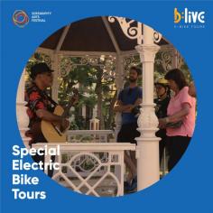 Don't forget to meet us at #serendipityArtFestival2019 
You can ride, stop and sing past the well-preserved heritage and culture of Panjim on our Blive X Serendipity Special Electric Bike Tour.

Book the 'Meet cultures of Panjim' tours using 'bliveSerendipity200' on www.blive.co.in and get 200 RS off!
