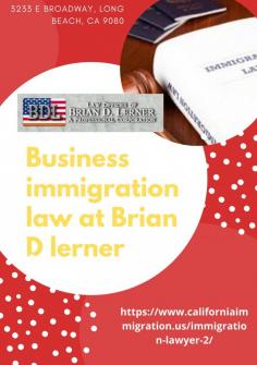 If you are a new attorney, it will provide you with the legal underpinnings you need to become a topnotch business immigration lawyer. For more call us : (562) 495-0554.