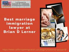 Get your green card through marriage to the U.S. citizen with the help of an experience marriage immigration lawyer or do it yourself. Call (562) 495-0554
For more info call us : https://www.californiaimmigration.us/category/battered-spouse-8/