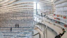 Tianjin's stunning  library