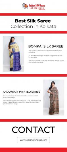 Silk sarees have been around for hundreds of years and continue to add tradition to the lives of both young and old. They are frequently passed down through generations and become part of our heritage. It is not difficult to purchase silk sarees  in Kolkata because Indian Silk House Exclusives displays an elegant silk sarees collection.