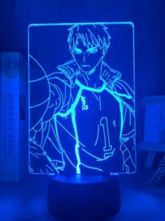 Haikyuu Wakatoshi Ushijima 3d bedroom decoration anime light
$30.00

The material is optical acrylic, power consumption: 0.012kw.h / 24 hours, there are many colors of lights: red, green, blue, yellow, cyan, purple, white (can be fixed one) color or 7-color gradient), Turn on by connecting the USB interface or using 3 * AA batteries.