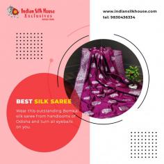 In reality, silk sarees are found in practically every region of India, each with its own weaves, prints, and motifs. These are available in both simple color-blocked and richly embroidered styles. The former design pattern is typically used to create a formal, office atmosphere. The latter, on the other hand, is ideal for occasions such as weddings and festivals. Book yours from Indian Silk House Exclusives.