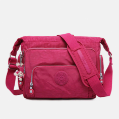 You will never have to worry about having no room for housing your daily essentials with this compact crossbody bag from Bosidu. It has a main compartment with three interior pockets and four exterior ones to help keep you organized. For under $50, it is a super affordable choice to carry you through your day with ease.