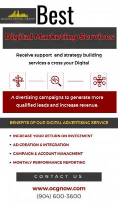 The best digital marketing services in the USA are offered by The OCGnow. Get support and strategy-building services for your digital advertising campaigns from OCGnow to increase the number of qualified leads you generate and your revenue. Utilizing digital marketing is necessary for creating a successful business. Whether it's growing your brand or your sales, there are no limitations.


Visit us: https://ocgnow.com/advertising/