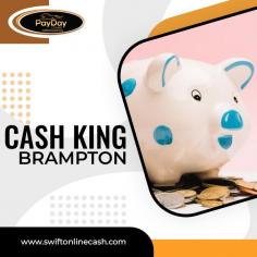 Are you tired of struggling to make ends meet? Do you want to become the Cash King of Brampton? Look no further than SwiftOnlineCash! Our easy and secure online platform makes it simple to get the cash you need, when you need it. With flexible repayment options and competitive rates, we're committed to helping you achieve your financial goals. So why wait? Sign up today and become the Cash King of Brampton with SwiftOnlineCash!