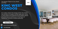 Enrich your Toronto lifestyle with King West Condos, exclusively presented by Toronto's Condo Authority. Discover the epitome of modern city living in trendy King West. Our apartments offer unparalleled luxury, style and comfort. Take the step today to embrace the new standard of elegance.