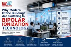 Why Modern Office Buildings Are Switching to Bipolar Ionization Technology
Sterionizer bipolar ionization technology improves indoor air quality by reducing airborne particles, odors, and pollutants. It works with HVAC systems to create cleaner, fresher, and healthier air in offices and commercial buildings.