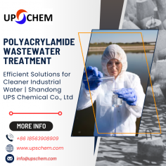 Shandong UPS Chemical Co., Ltd. provides advanced Polyacrylamide Wastewater Treatment solutions for efficient solid-liquid separation, sludge dewatering, and water clarification. Their high-quality polymers deliver fast flocculation, easy dissolution, and stable performance across municipal and industrial treatment systems.