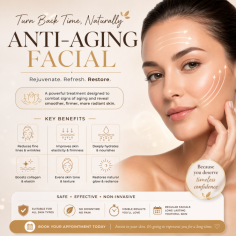 Looking to reduce fine lines and bring back your skin’s natural glow? Experience our non-invasive Anti-Aging Facial at Rose Wellness and Spa. This rejuvenating treatment helps boost collagen, improve skin firmness, and smooth wrinkles for a fresher, younger-looking appearance. Safe, relaxing, and highly effective, it’s perfect for anyone wanting radiant, healthy skin without surgery or downtime. Book your session today and feel the difference!