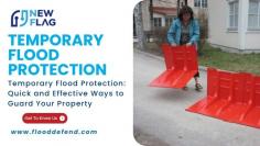 Conversely, Temporary Flood Protection solutions are designed to be deployed swiftly, often within minutes or hours, enabling quick response to sudden flood warnings. This rapid deployment can prevent floodwaters from entering buildings, limit water damage, and protect critical infrastructure and belongings.