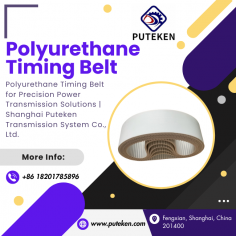 Looking for a reliable and durable Polyurethane Timing Belt for industrial applications? Shanghai Puteken Transmission System Co., Ltd. offers high-performance polyurethane timing belts designed for precision, durability, and smooth power transmission. Made with wear-resistant thermoplastic polyurethane and reinforced steel or Kevlar cords, these belts deliver excellent load capacity, flexibility, and chemical resistance. Ideal for automation, packaging, and industrial machinery, Puteken provides customizable solutions to meet diverse operational needs while ensuring long-lasting performance and reduced maintenance costs. For more information, please feel free to contact us today at +86 18201785896 or email us at putekenbelt@gmail.com. Also, you can visit again here: https://tinyurl.com/2ukv4jjp