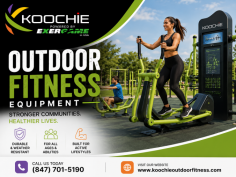 Koochie Outdoor Fitness provides high-quality outdoor fitness equipment designed to bring movement, wellness, and fun to parks, schools, recreation spaces, and community environments. The brand focuses on durable, engaging fitness solutions that encourage people of all ages to stay active, build strength, and enjoy healthier lifestyles in outdoor settings. Call (847) 701-5190 to learn more about Koochie Outdoor Fitness.