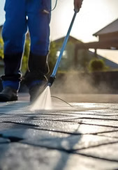 Commercial Pressure Washing Services
Keep your business clean, safe, and attractive with professional commercial pressure washing services. Expert cleaning removes dirt, grease, mold, algae, and stains from parking lots, sidewalks, storefronts, and building exteriors. Regular pressure washing improves curb appeal, protects surfaces, enhances safety, and creates a positive impression for every customer.