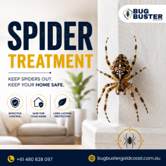 Keep your home or business protected with professional Spider Treatment services designed to manage spider infestations and help prevent future activity. Experienced pest control technicians conduct thorough inspections and apply targeted treatments to eliminate spiders and address potential hiding areas. Using safe and effective pest management methods, these services help maintain a cleaner, safer, and more comfortable environment. Choose trusted spider treatment solutions for reliable protection, long-lasting results, and complete peace of mind.